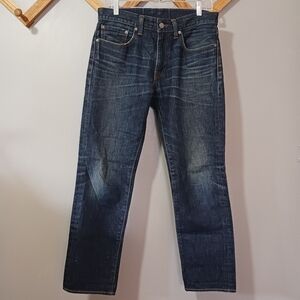Levis Strauss 511 Straight Leg Dark Wash Size 32x30